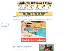 Tablet Screenshot of haustierfee.org